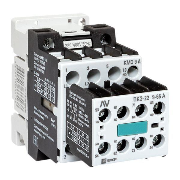 комплект кмэ 1но 9а кат. 400в ас 2но+2нз averes ekf ctr-s-9-10-400-av-22 от BTSprom.by