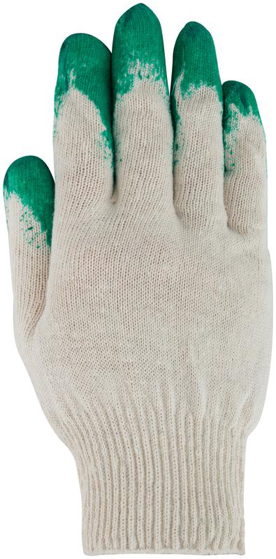 Перчатки вязаные с резиновой заливкой наладонника х/б 12470 фото в каталоге от BTSprom.by