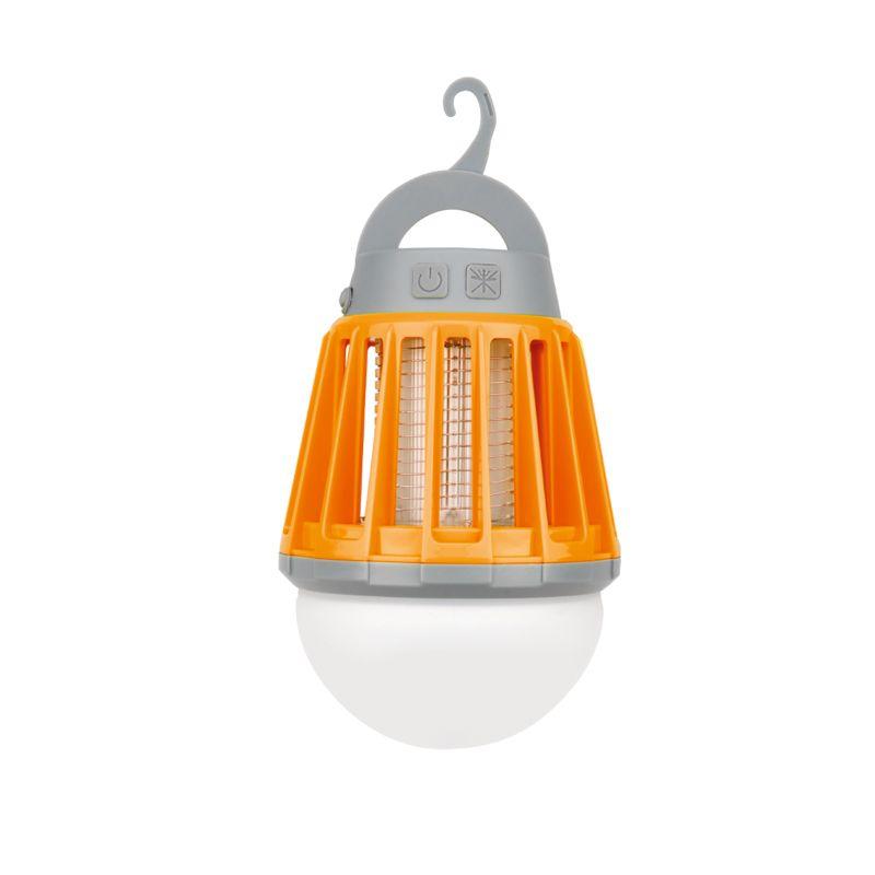 фонарь антимоскитный кемпинговый трехрежимный уф-подсветка с аккумулятором usb четыре сезона 71-0076-f от BTSprom.by