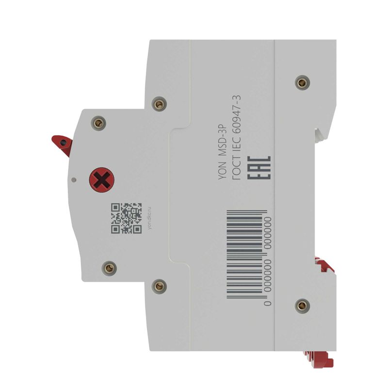  Выключатель нагрузки модульный 3п 80А MSD YON MSD-3P80 фото в каталоге от BTSprom.by