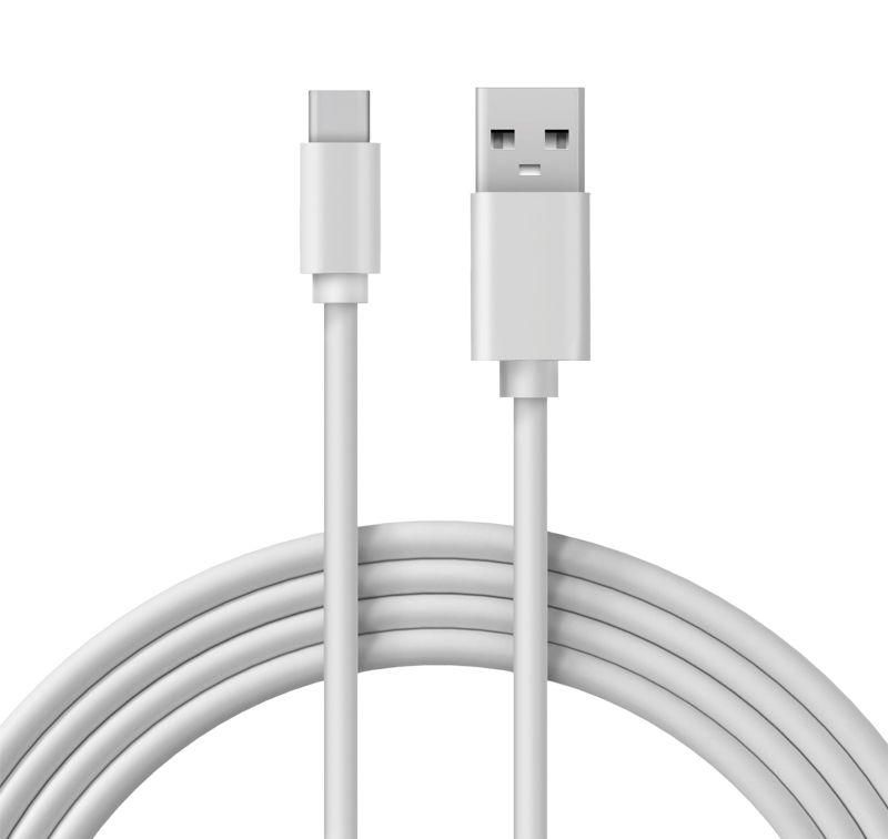кабель usb-type-c 2а 1м бел. пвх rexant 18-1895 от BTSprom.by