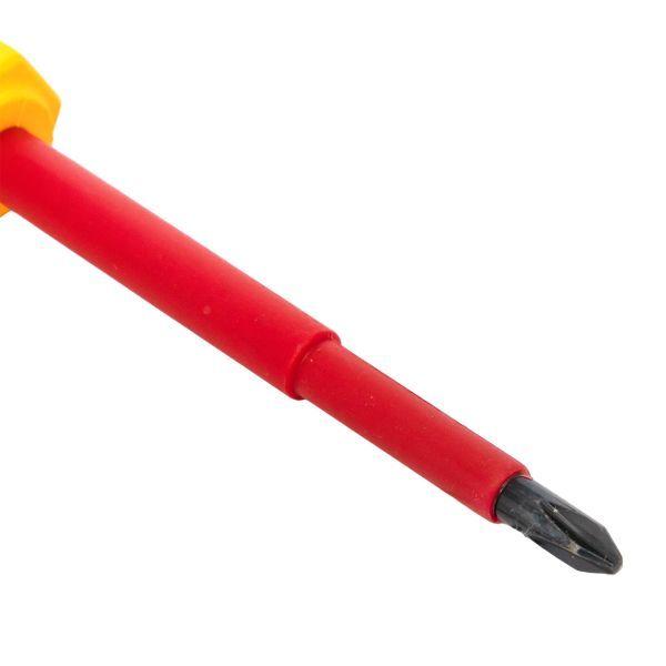  Отвертка PH2х100мм Master 1000В Basic EKF ph-2-100-mas-in фото в каталоге от BTSprom.by