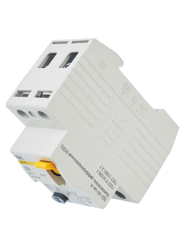  Выключатель дифференциального тока (УЗО) 2п 25А 30мА тип A ВД1-63 KARAT IEK MDV11-2-025-030 фото в каталоге от BTSprom.by