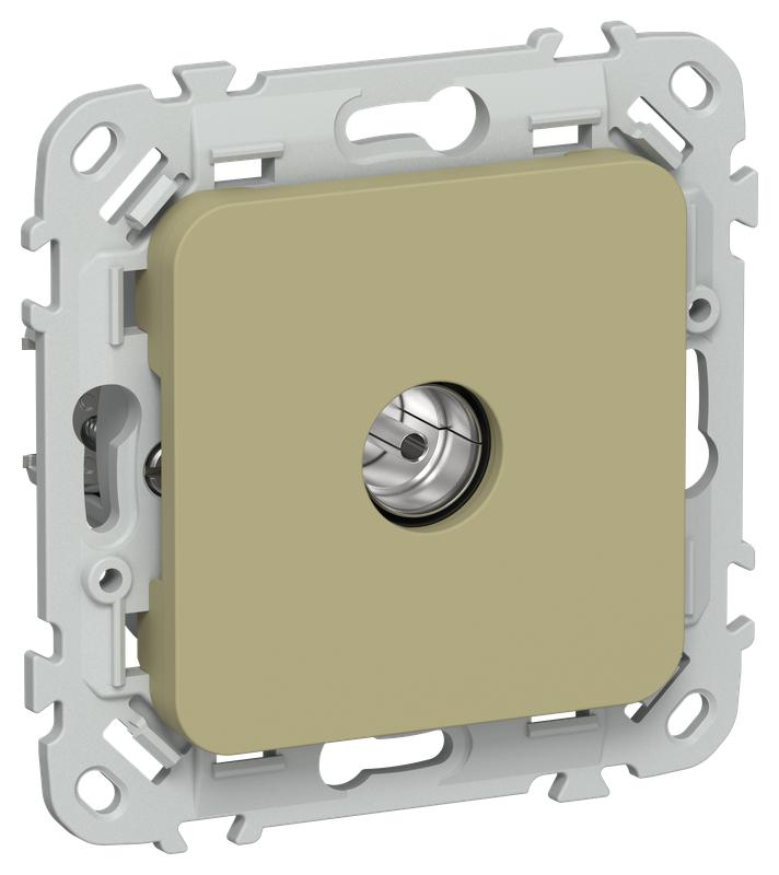 розетка телевизионная проходная сп flite ртвм-1-1-2-фло тип m экранир. механизм олив. iek fi-a13-p-k26 от BTSprom.by