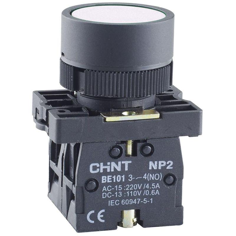 кнопка управления np2-ea11 без подсветки 1но ip40 (r) бел. chint 574576 от BTSprom.by
