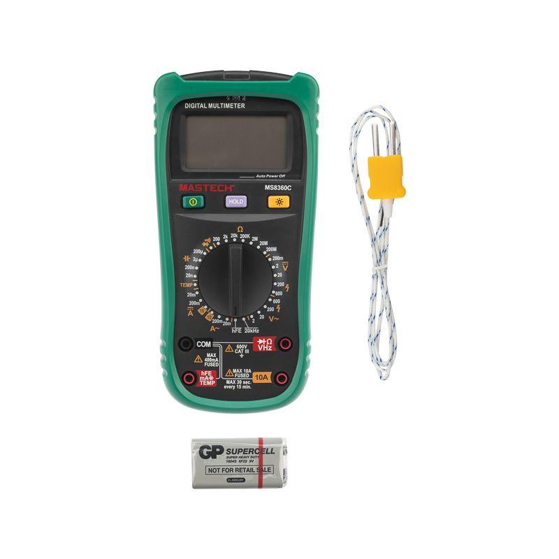  Мультиметр профессиональный MS-8360C Mastech 13-2027 фото в каталоге от BTSprom.by