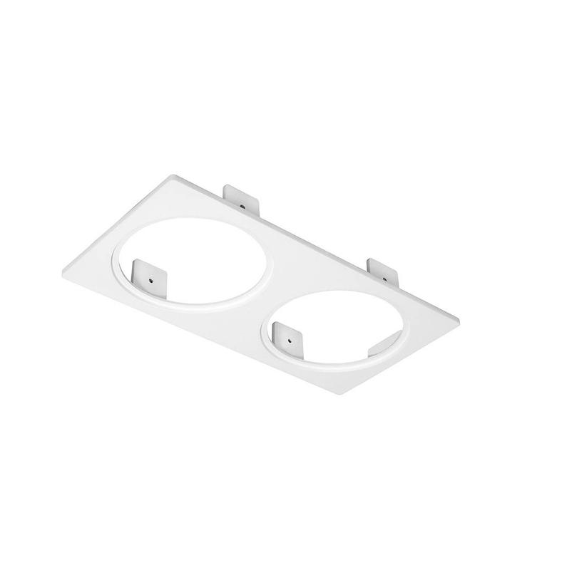  Рамка двойная DL-PJ-103-W бел. DesignLed 00-00002967 фото в каталоге от BTSprom.by