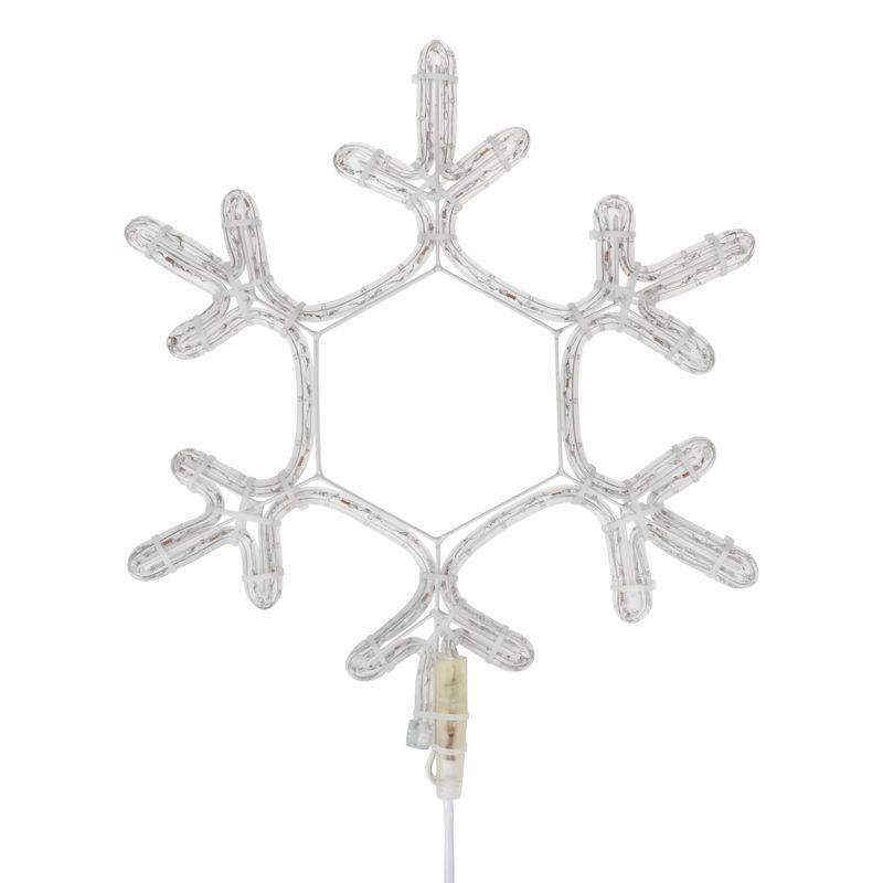 фигура светодиодная "снежинка" 45х38см led бел. 12вт 220в ip65 neon-night 501-212-1 от BTSprom.by