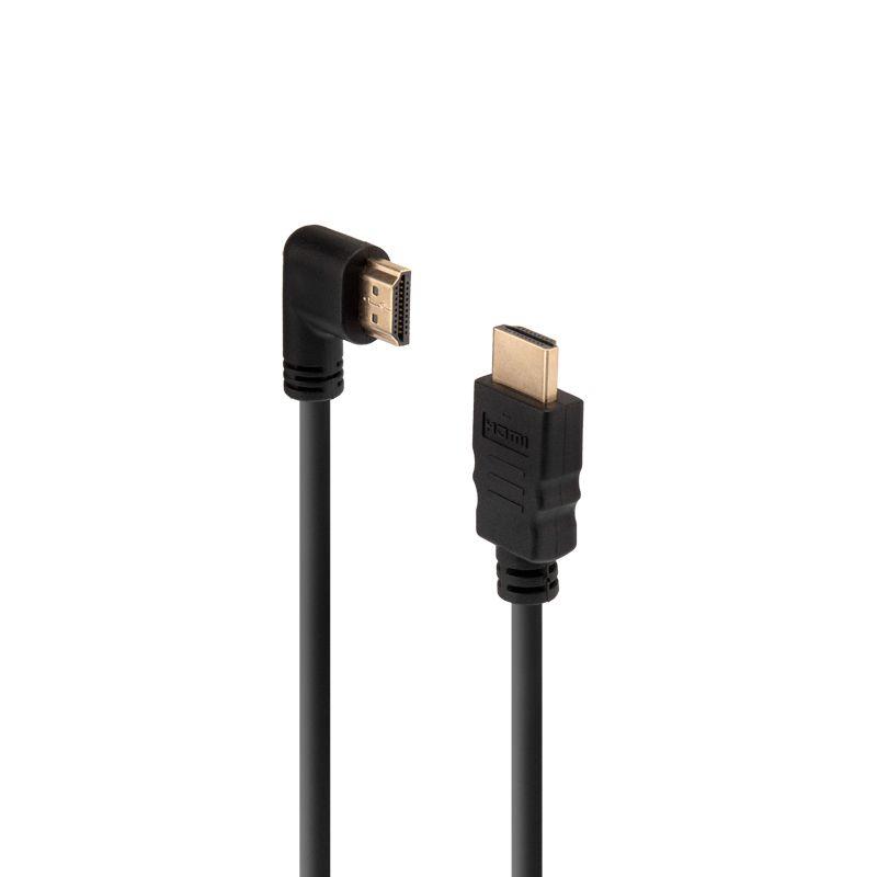  Кабель HDMI - HDMI 1.4 угловой 1.5м Gold PROCONNECT 17-6203-4 фото в каталоге от BTSprom.by