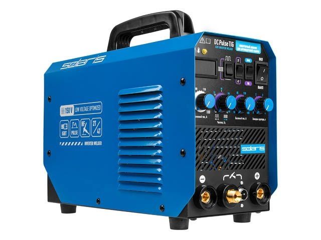 инверторный аппарат аргонодуговой сварки solaris tig-200p (dc tig, hf, pulse, mma, 180 a, 150 в-240 в) tig-200p от BTSprom.by
