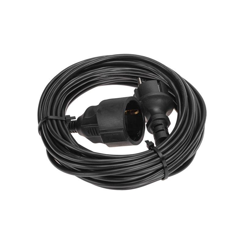 удлинитель-шнур 1х10м с заземл. 6а 1.3квт ip20 пвс 3х0.75 черн. proconnect 13-4909 от BTSprom.by