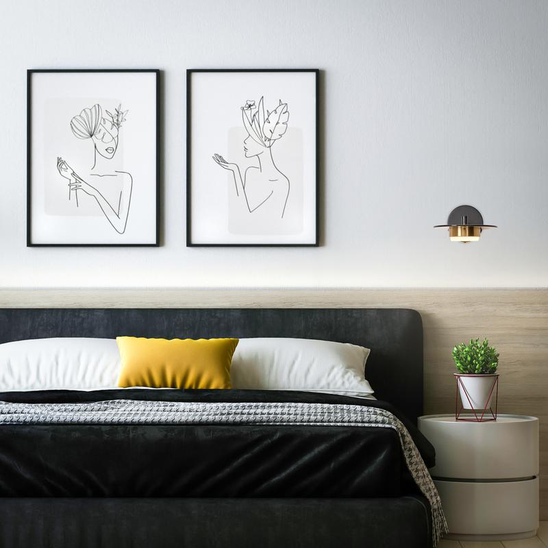  Светильник Moon 1х7Вт GX53 IP20 бра настен. Freya FR5513WL-01BBZ фото в каталоге от BTSprom.by