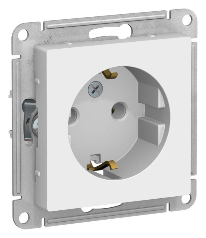 розетка atlasdesign 16а с заземл. механизм лотос se atn001343 от BTSprom.by