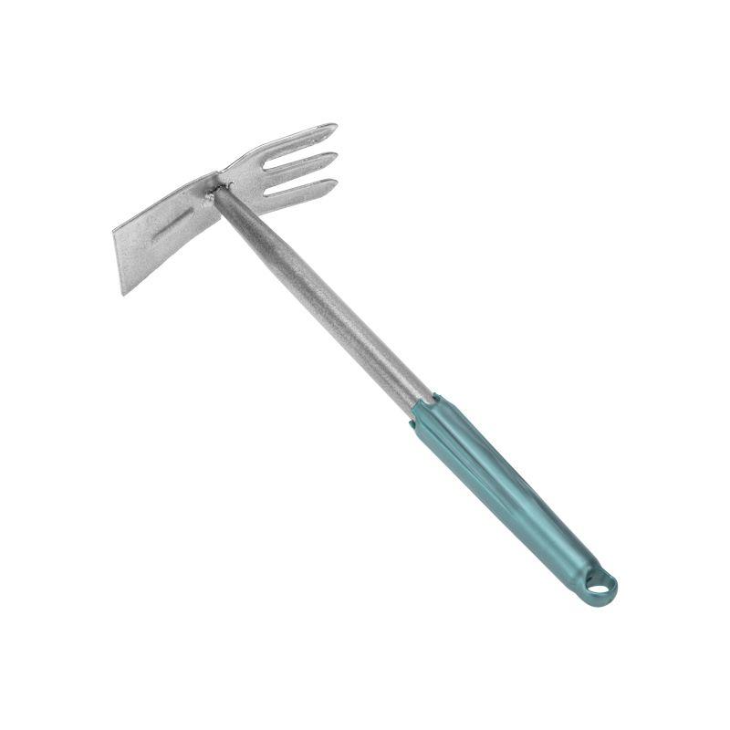  Мотыжка комбинированная 3 прямых зубца с метал. ручкой ЧЕТЫРЕ СЕЗОНА 64-0015 фото в каталоге от BTSprom.by