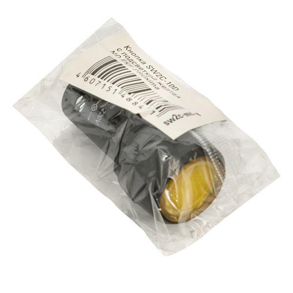  Кнопка SW2C-10D с подсветкой желт. NO EKF sw2c-md-y фото в каталоге от BTSprom.by