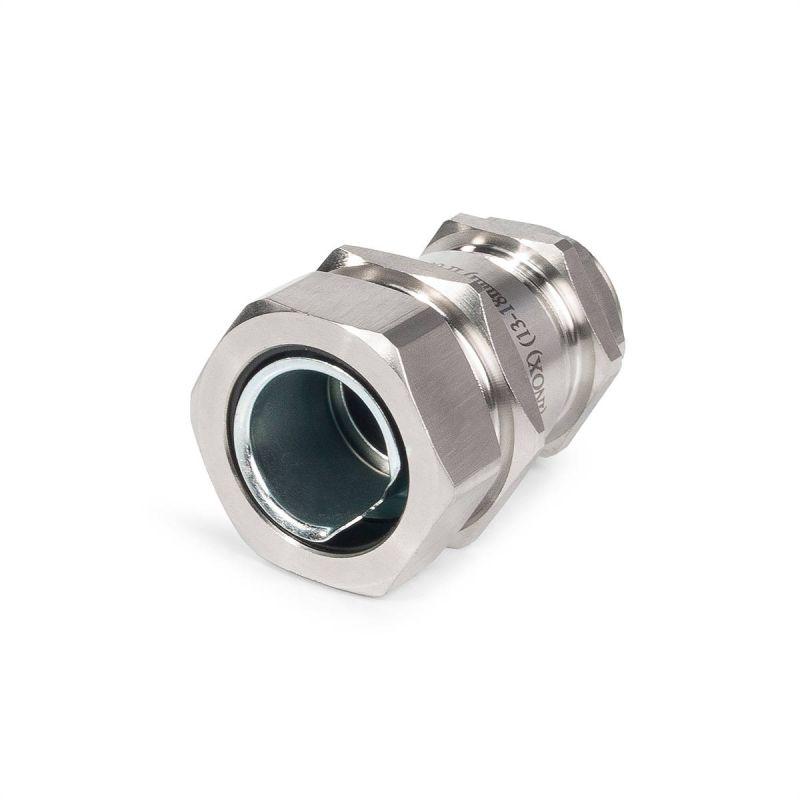 ввод кабельный для металлорукава вк-м25(13-18мм)-мр20 (inox) нерж. сталь fortisflex 89112 от BTSprom.by