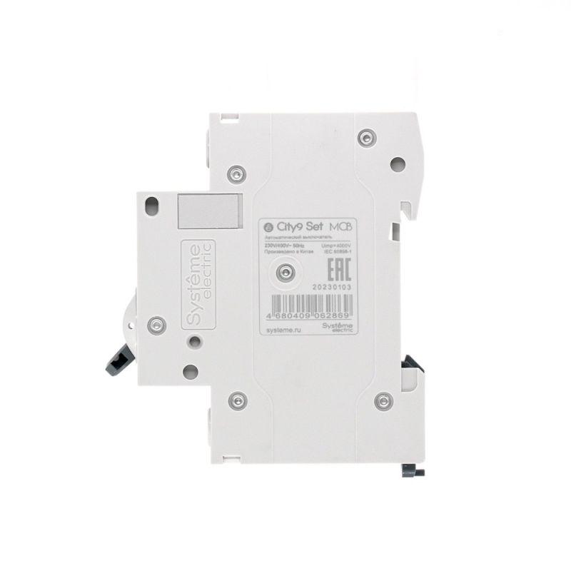  Выключатель автоматический модульный 1п B 50А 4.5кА City9 Set 230В SE C9F14150 фото в каталоге от BTSprom.by