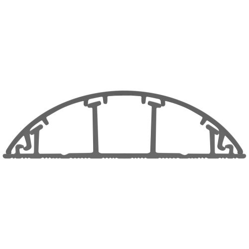  Кабель-канал 70х16 L2000 напольный сер. RAL 7046 KK-70-16-FG Эра Б0061690 фото в каталоге от BTSprom.by