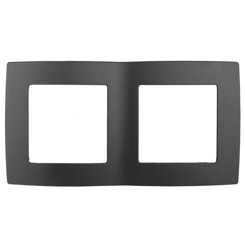 рамка 2-м 12-5002-05 антрацит эра б0014755 от BTSprom.by