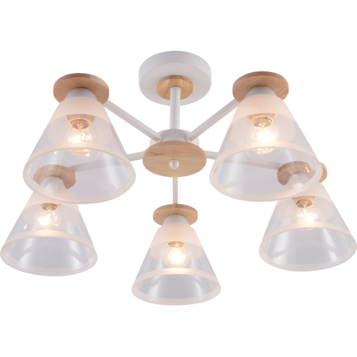 люстра theothila 9177-305 60вт 5хe27 модерн rivoli б0068467 от BTSprom.by