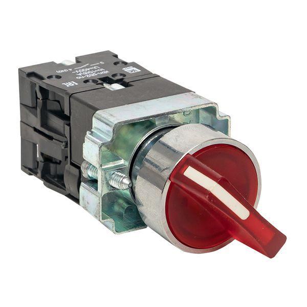 переключатель bd33 3p с красн. подсветкой 230в no proxima ekf xb2-bk33-r-230 от BTSprom.by