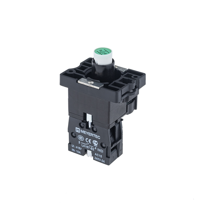 основание с модулем подсветки 1no блок-контакт 24в ac/dc пласт. mtb2-ew613 зел. овен 43320 от BTSprom.by