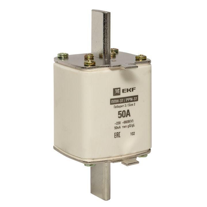 вставка плавкая ппн-37 400/50а габарит 2 proxima ekf fus-37/400/50 от BTSprom.by