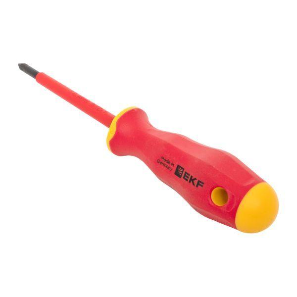  Отвертка Professional PH-FL1х80мм VDE 1000В EKF ph-fl-1-80-pro-in фото в каталоге от BTSprom.by