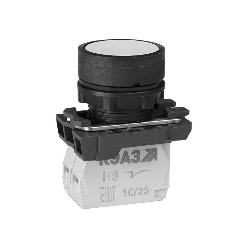 кнопка кме4111м-белый-1но+1нз-цилиндр-ip40 кэаз 274150 от BTSprom.by