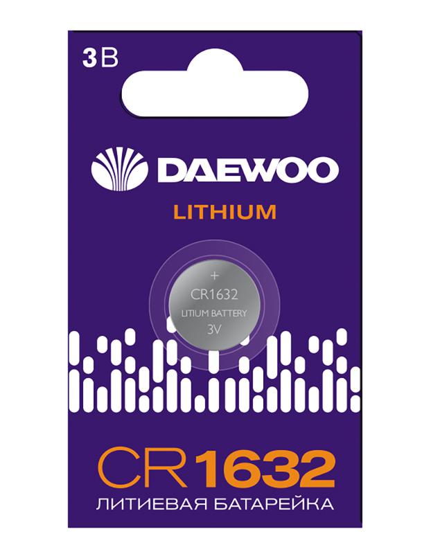 элемент питания литиевый cr1632 3в bl-1 (блист.1шт) daewoo 5058040 от BTSprom.by