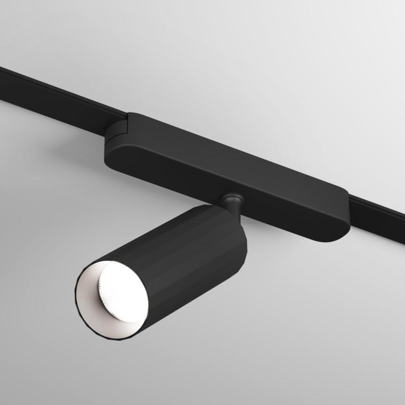 светильник для трека air spot 2700-6500 со светодиодом 40хh147мм 48в dc 7вт ra=95 24град. 2700-6500к ip20 черн. алюм. denkirs dk5370-bk от BTSprom.by