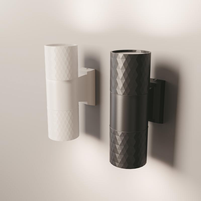  Светильник Bowery 2х50Вт GU10 IP54 бра настен. Maytoni O583WL-02W фото в каталоге от BTSprom.by