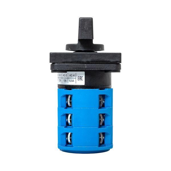  Переключатель кулачковый ПК-1-23 3П 25А "1-0-2" EKF pk-1-23-25 фото в каталоге от BTSprom.by