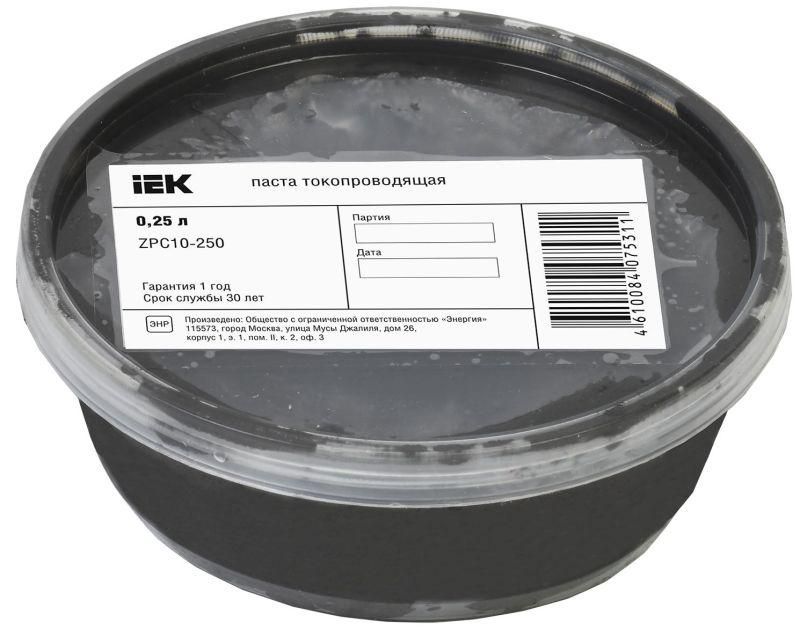 паста токопроводящая 0.25л iek zpc10-250 от BTSprom.by
