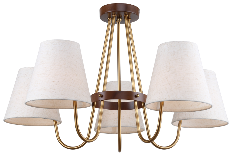 люстра bridget 2071-305 5хe14 40вт классика rivoli б0055497 от BTSprom.by