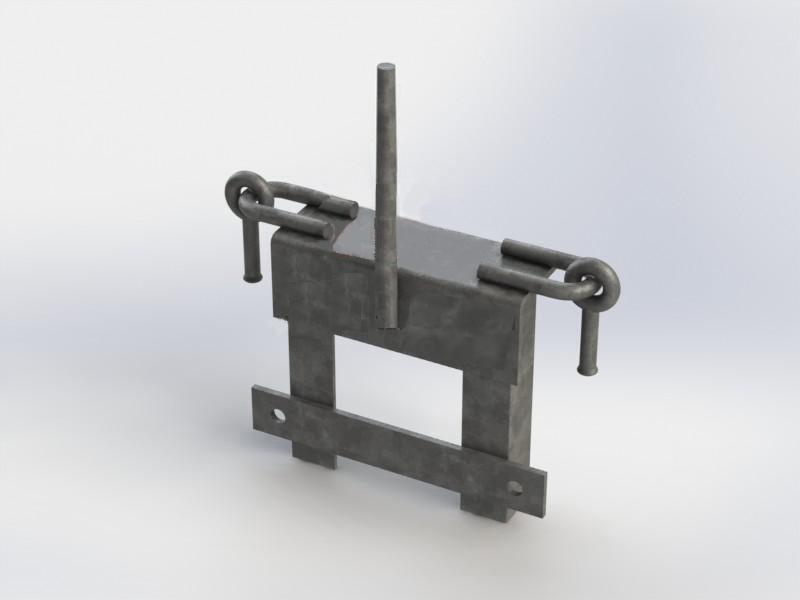 оголовок (накладка) ог-13 покрытие черн. лак аэмз 00000996 от BTSprom.by