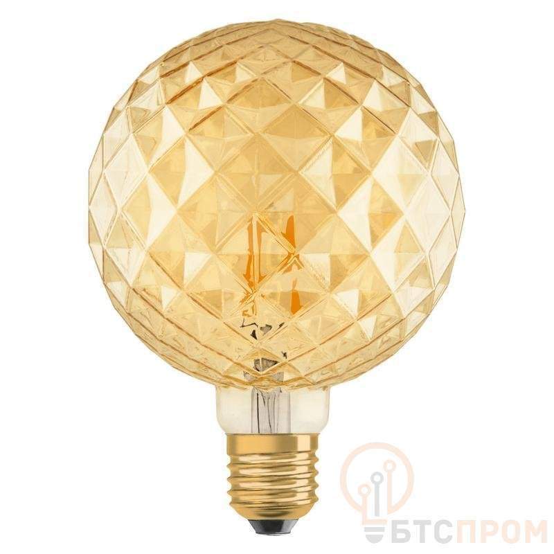 лампа светодиодная филаментная 1906led pine 4.5w/825 fil e27 230в osram 4058075092037 от BTSprom.by