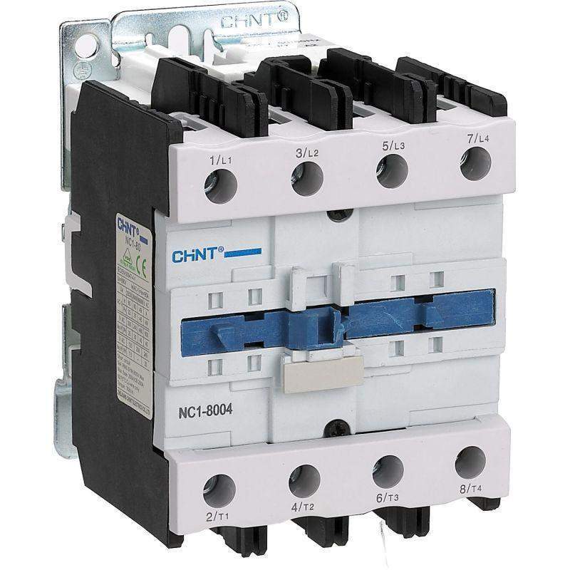 контактор nc1-8011 80а кат. 110в ac 1но+1нз ac-3 (r) chint 222923 от BTSprom.by