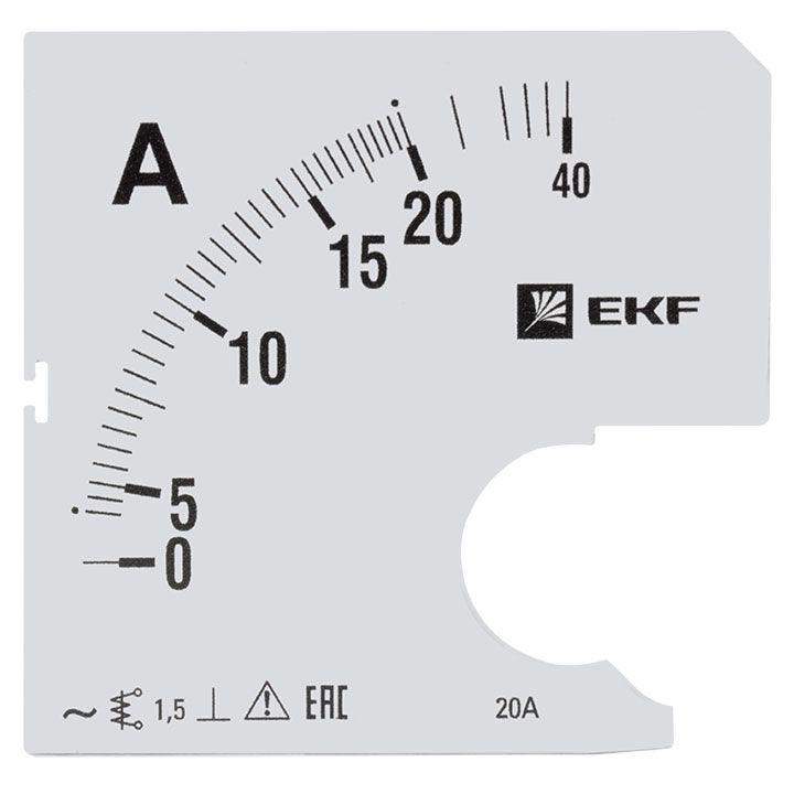 шкала сменная для a961 20/5а-1.5 proxima ekf s-a961-20 от BTSprom.by