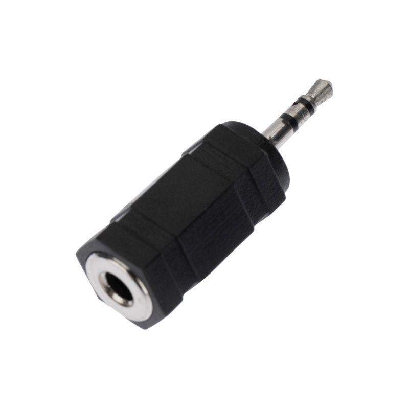  Переходник штекер стерео 2.5мм - стерео гнездо 3.5мм пластик Rexant 14-0102 фото в каталоге от BTSprom.by