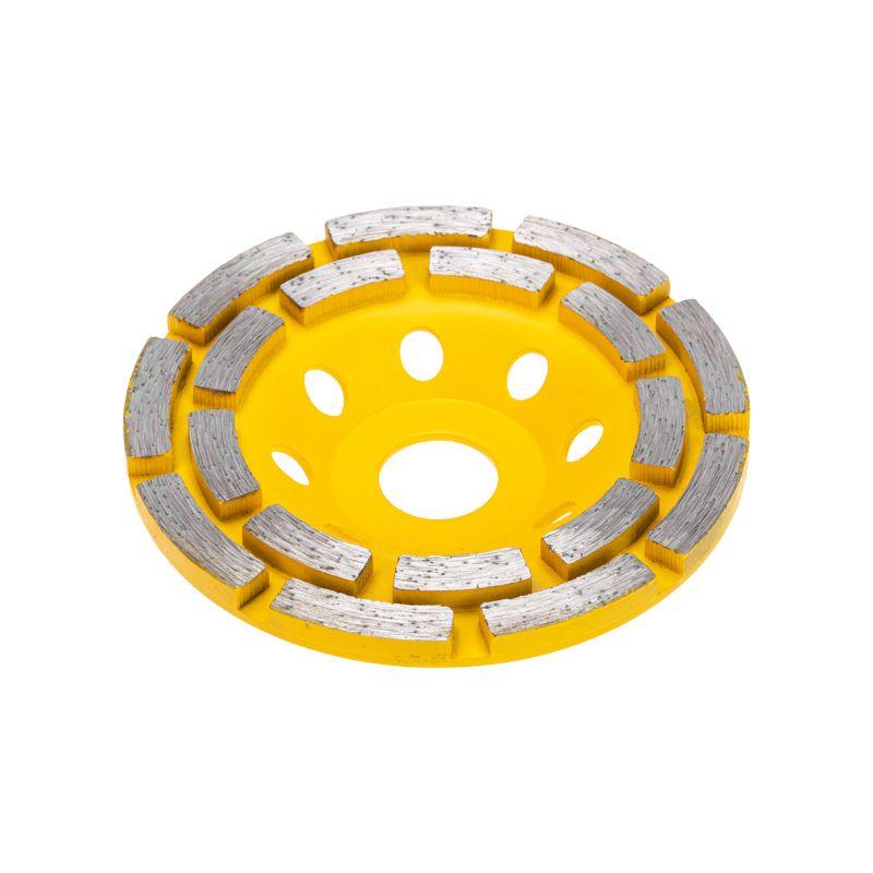 чашка алмазная шлифовальная двухрядная 115х22.2мм kranz kr-90-0251 от BTSprom.by