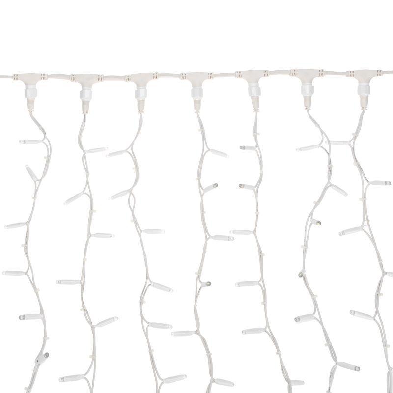  Гирлянда светодиодная "Светодиодный Дождь" 2х3м 760LED бел. 45Вт 230В IP67 постоян. свечение провод каучук бел. Neon-Night 237-135 фото в каталоге от BTSprom.by