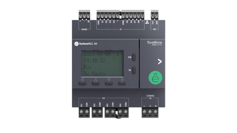 реле интеллектуальное sr2 220в ac дисплей 12 io: 8 di; 4 do (реле) 1хrs485 1хrj45 se zr2pb11p7 от BTSprom.by