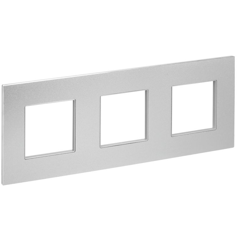 рамка 3-м skandy sk-f33s металл серебр. iek sk-m32-m-k23 от BTSprom.by