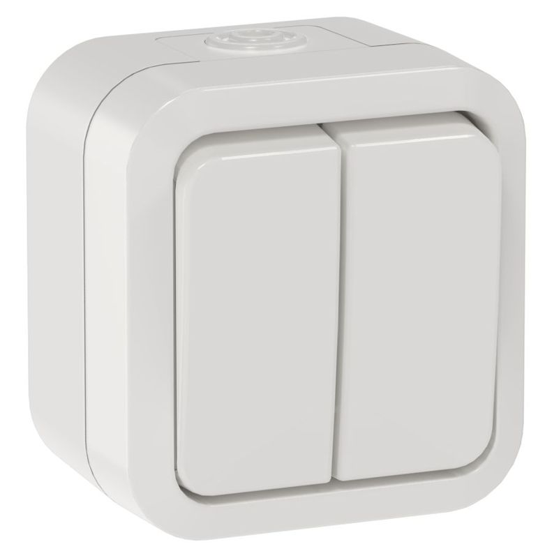 выключатель проходной 2-кл. оп tors ts325 10а ip55 бел. iek ts-v22-0-10-55-k01 от BTSprom.by