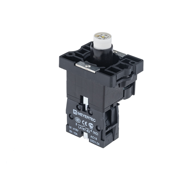 основание с модулем подсветки 1no блок-контакт 24в ac/dc пласт. mtb2-ew611 бел. овен 43319 от BTSprom.by