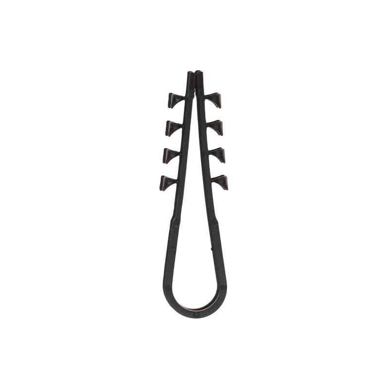  Дюбель-хомут 5-10 для круглого кабеля черн. (уп.100шт) PROCONNECT 07-4521 фото в каталоге от BTSprom.by