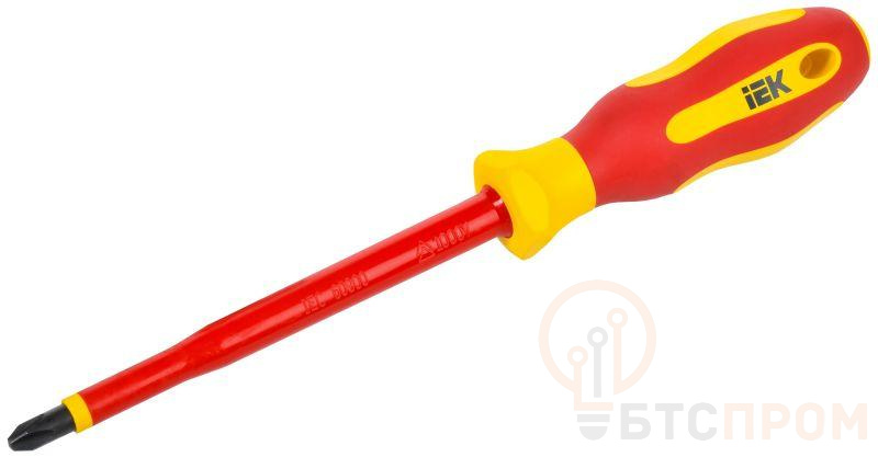 Отвертка диэлектрическая PH3х150 Т2 ARMA2L 5 IEK A2L5-SC30-T2-PH-30-150 фото в каталоге от BTSprom.by  Отвертка диэлектрическая PH3х150 Т2 ARMA2L 5 IEK A2L5-SC30-T2-PH-30-150 фото в каталоге от BTSprom.by