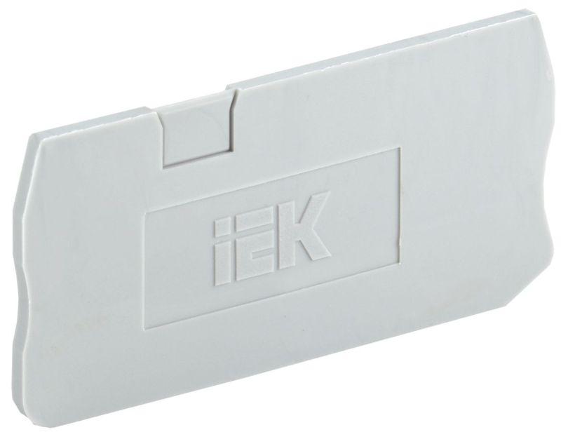заглушка для кпи 3в-1.5/2.5 3 вывода сер. iek yzn11d-3-zgl-002-k03 от BTSprom.by