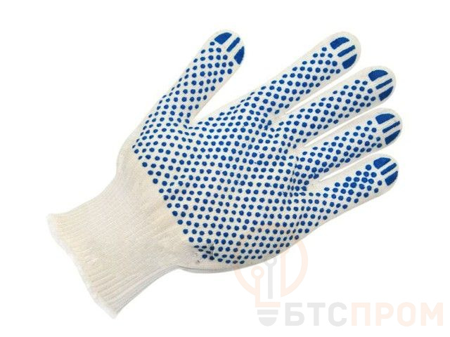 Перчатки х/б с ПВХ "Точка", 13класс (мин. риски) (Континент-Сити) 607 фото в каталоге от BTSprom.by  Перчатки х/б с ПВХ "Точка", 13класс (мин. риски) (Континент-Сити) 607 фото в каталоге от BTSprom.by
